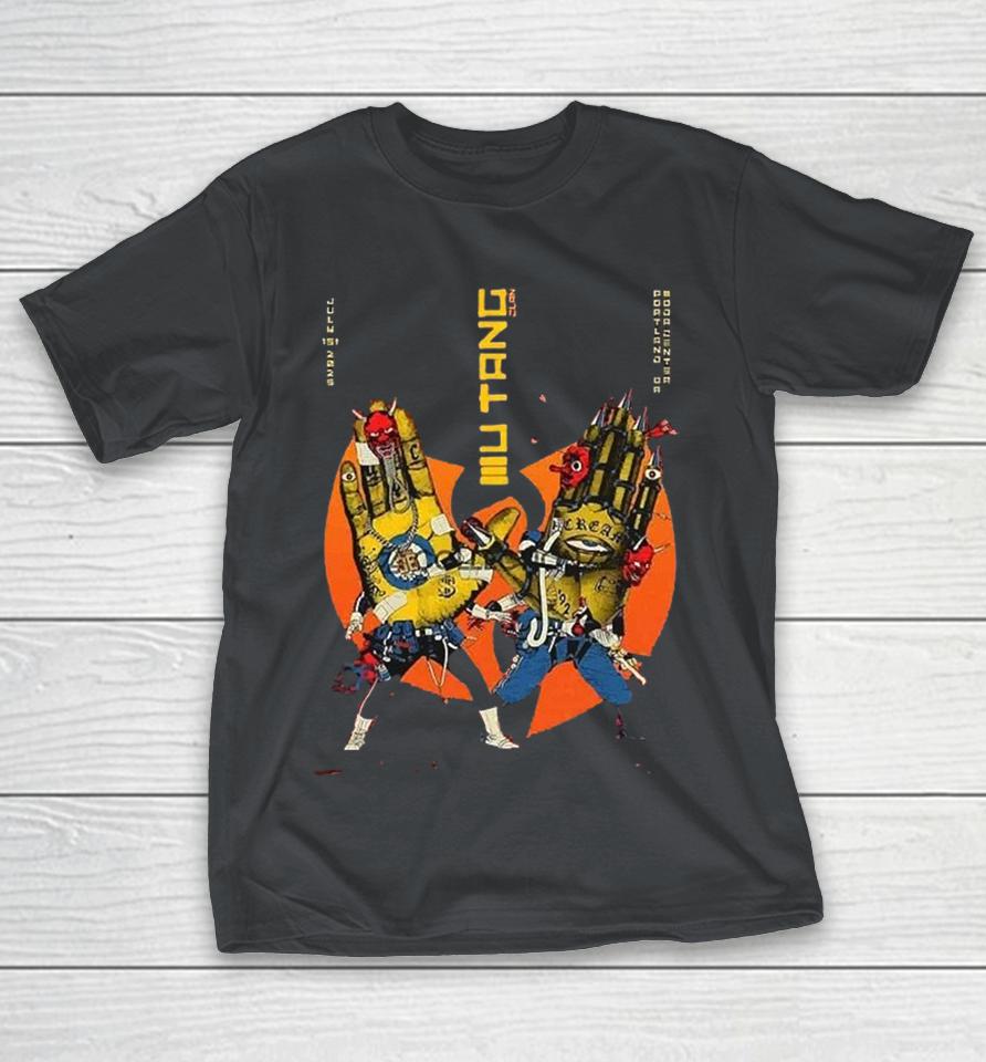 Wu Tang Clan Concert Portland Wu-Tang Forever The Final Chamber Tour At The Moda Center In Portland Or For July 1st 2025 Hands Shirts