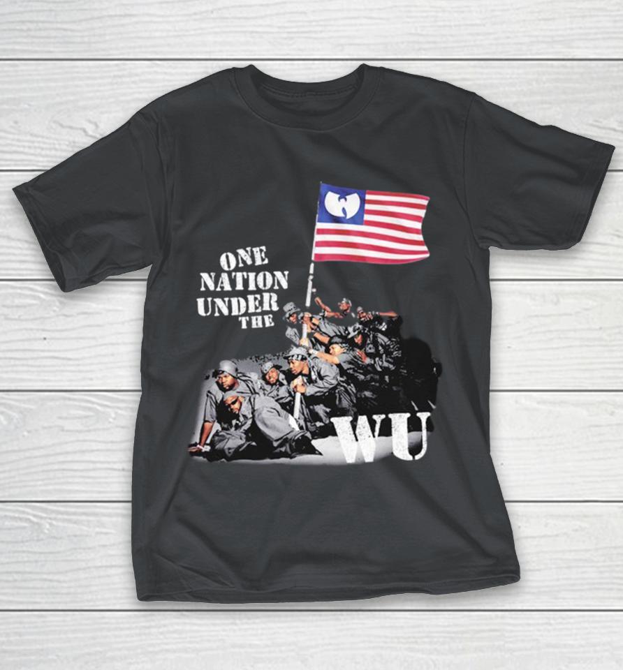 Wu-Tang Clan One Nation Under The Wu American Flag Shirts