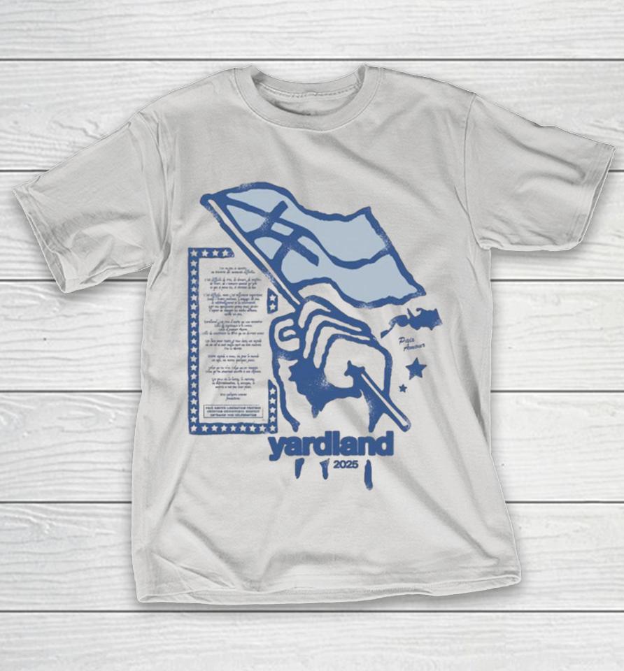 Yardland Line Up 2025 Hand Flag Shirts