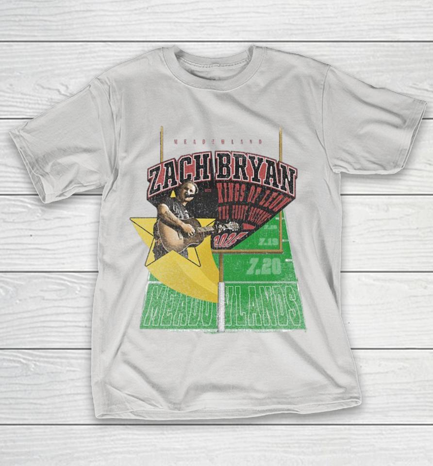 Zach Bryan Kings Of Leon The Front Bottoms Meadowlands 2025 Field Shirts