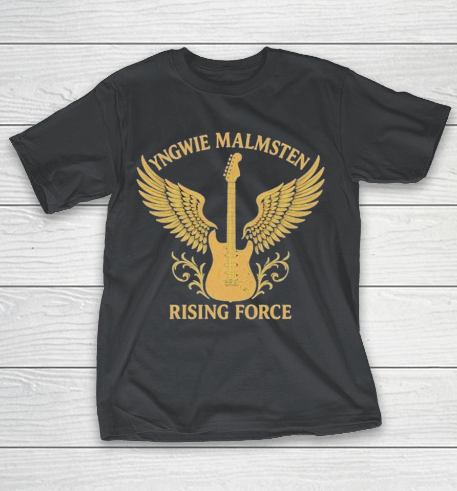 Yngwie Malmsteen Rising Force Valor In Velocity Wings Guitar Shirts